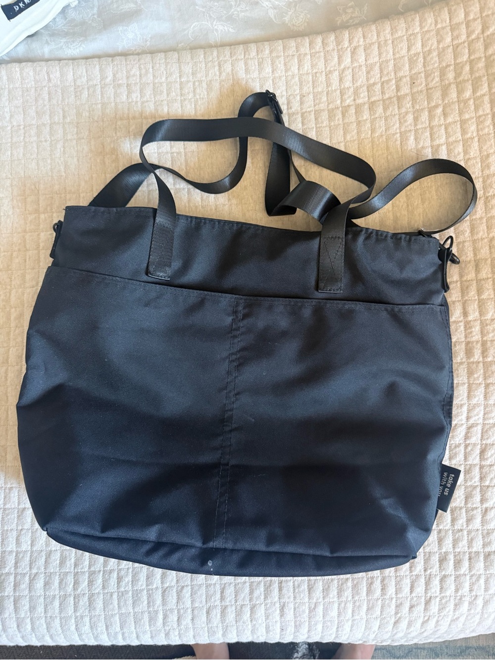 Simple modern medium tote - midnight - Picture 4 of 7